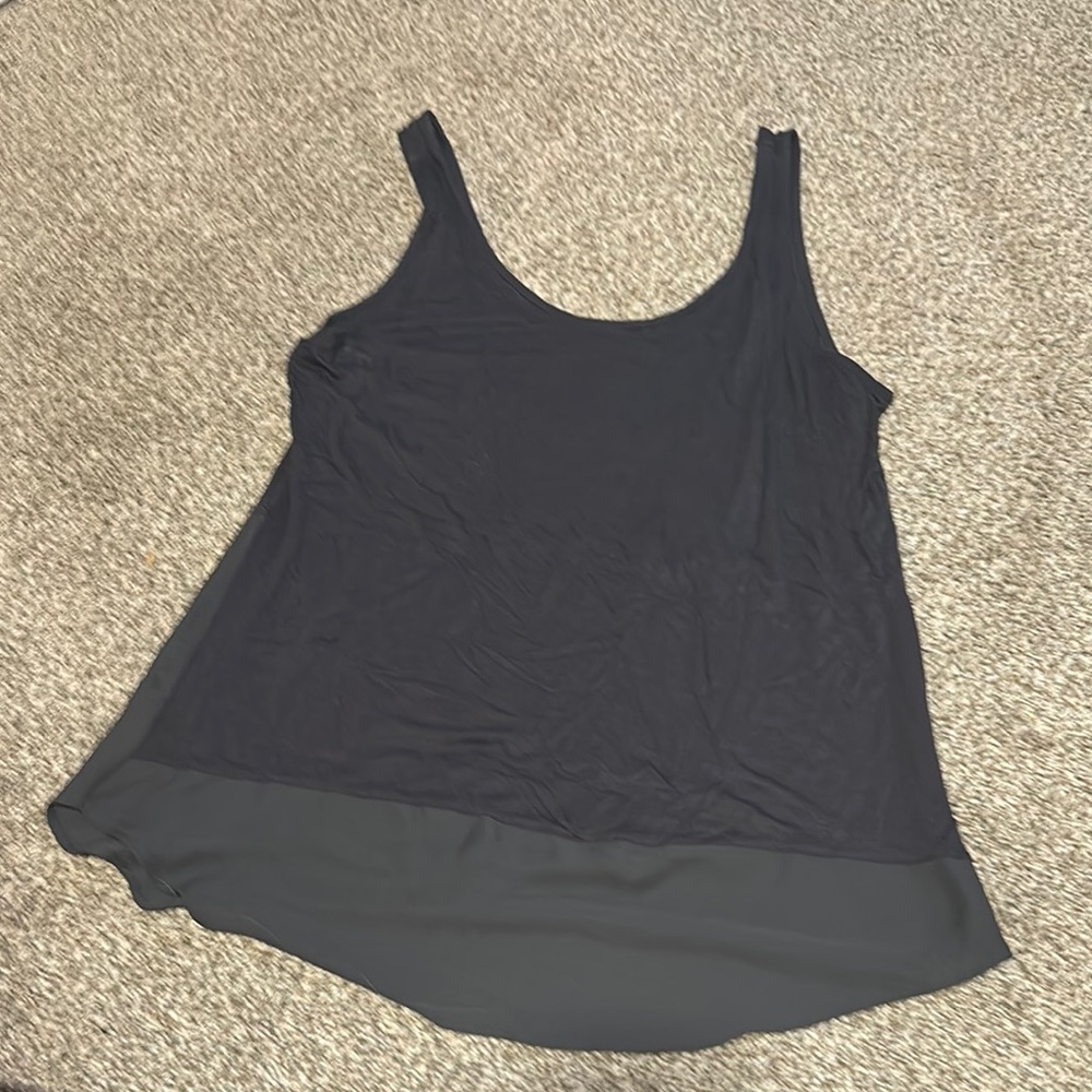 Black Sleeveless Women's Top